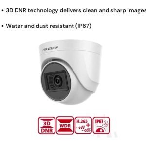 HIKVISION 2Mp Dome Eco Indoor Wired Color Camera